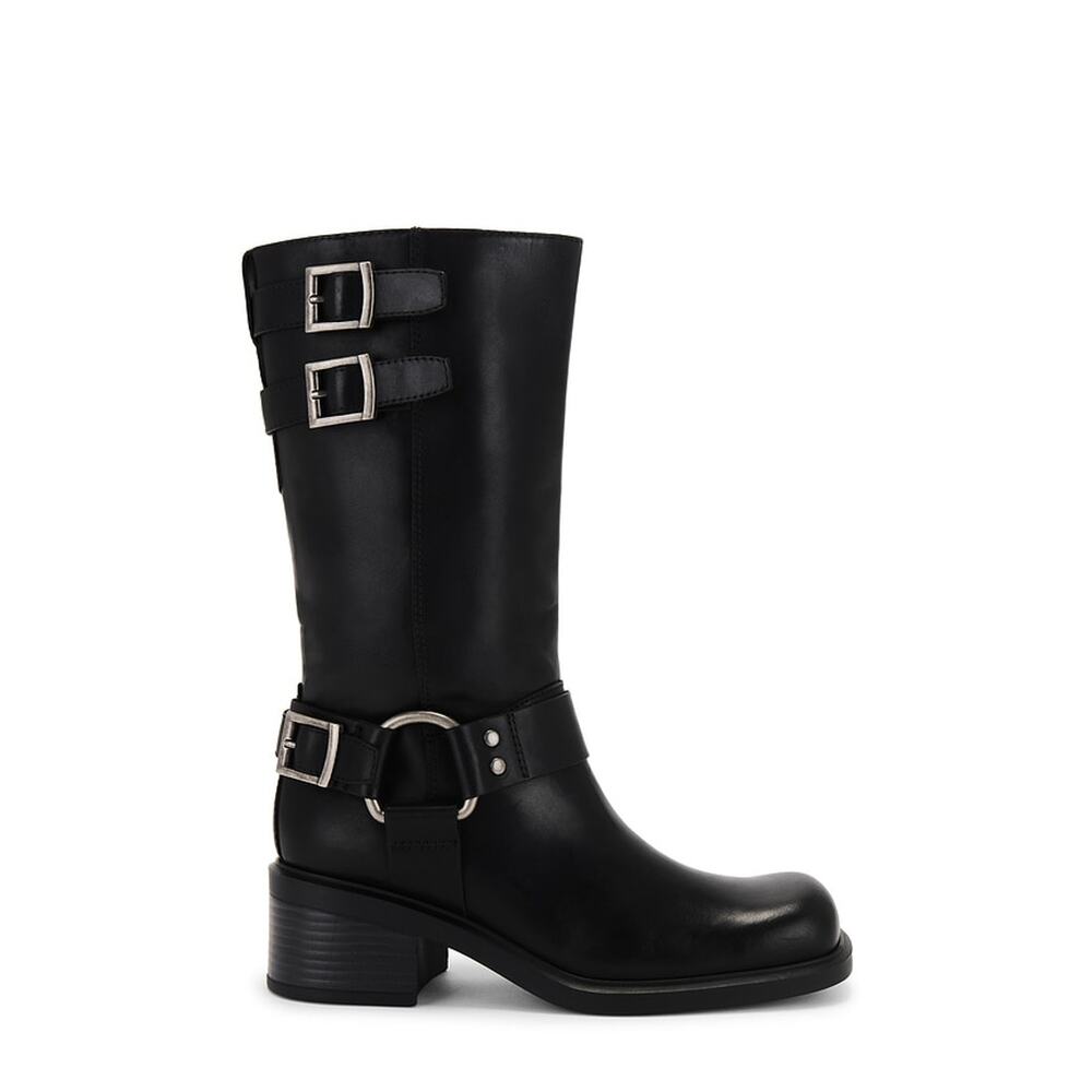 Vagabond Shoemakers Sleek Black Daniella Boots Size 38 EU / US 8